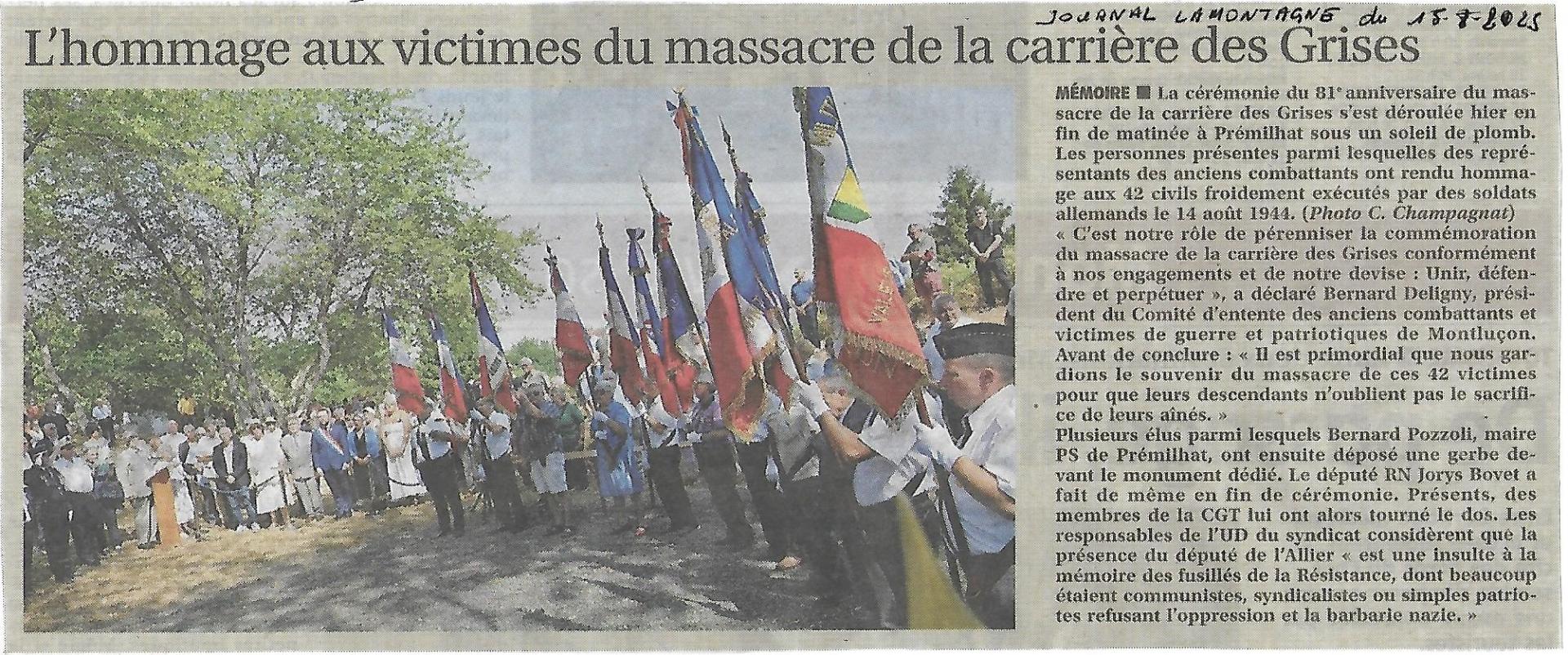 Carriere des grises 15 8 25